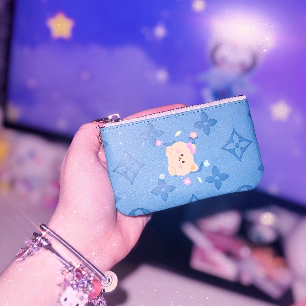 Teal Key/Card Holder